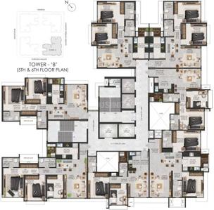 Image of 705 Sq.ft 2 BHK Apartment / Flat for sale in The Views By Adani Realty, Ghatkopar East, Mumbai for Rs. 19900000