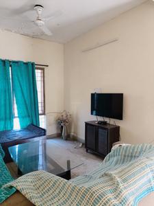 Bedroom Image of 1100 Sq.ft 1 BHK Builder Floor for rent in New Friends Colony New Delhi for Rs. 45000