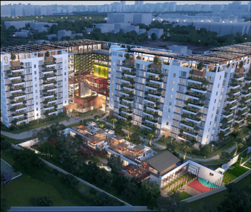 Image of 1833 Sq.ft 3 BHK Apartment / Flat for sale in Togetherments 2g Tula, K R Puram, Bengaluru for Rs. 21100000