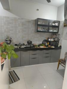 Kitchen Image of 1001 Sq.ft 3 BHK Apartment / Flat for sale in Goel Hill Shire, Wagholi Pune for Rs. 9800000