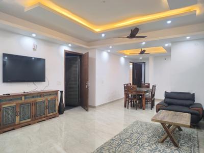 Living Room Image of 1800 Sq.ft 4 BHK Builder Floor for sale in Freedom Fighters Enclave New Delhi for Rs. 18000000