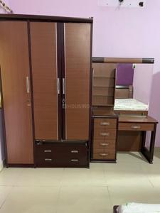 Bedroom Image of 350 Sq.ft 1 RK Apartment / Flat for rent in Vijay Nagar Indore for Rs. 9000