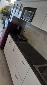 Kitchen Image of 435 Sq.ft 1 RK Apartment / Flat for rent in Paramount Golfforeste Oak &amp; Pine, Surajpur Greater Noida for Rs. 16500