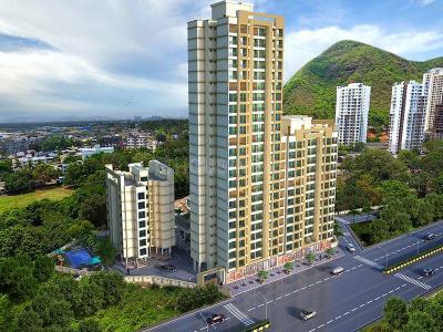 Building Image of 630 Sq.ft 1 BHK Apartment / Flat for sale in Green Avenue 1B, Shilphata Thane for Rs. 4200000