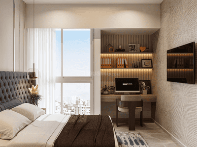 Image of 745 Sq.ft 2 BHK Apartment / Flat for sale in Raheja Solaris 3, Juinagar, Navi Mumbai for Rs. 18000000