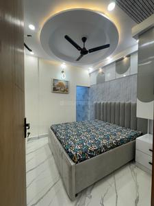 Bedroom Image of 600 Sq.ft 2 BHK Builder Floor for sale in Dwarka Mor New Delhi for Rs. 2951000