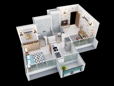 Image of 740 Sq.ft 1 BHK Apartment / Flat for sale in LK Vivanta, Kamothe, Navi Mumbai for Rs. 7500000