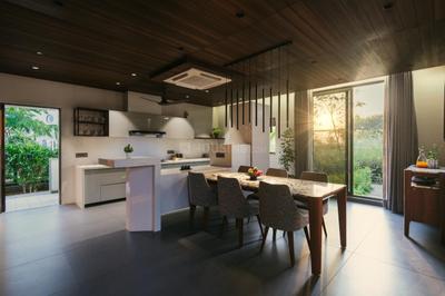 Kitchen Image of 1600 Sq.ft 2 BHK Farm House for sale in Shiyapura Ahmedabad for Rs. 45000000