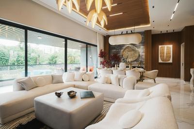 Living Room Image of 4300 Sq.ft 4 BHK Apartment / Flat for sale in Courtyard Fairmont, Khanpur Vadodara for Rs. 18500000