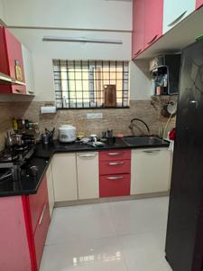 Kitchen Image of 1060 Sq.ft 2 BHK Apartment / Flat for rent in CJN Golden Landmark, Whitefield Bengaluru for Rs. 38500