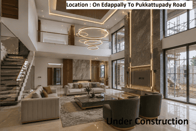 Living Room Image of 3500 Sq.ft 4 BHK Independent House for sale in Pallikkara Kochi for Rs. 25000000
