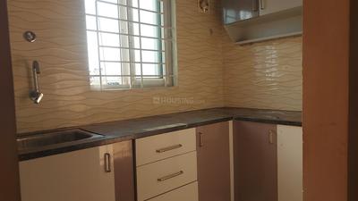 Kitchen Image of 670 Sq.ft 1 BHK Builder Floor for rent in Mahadevapura Bengaluru for Rs. 23000