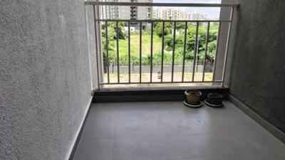 Balcony Image of 800 Sq.ft 2 BHK Apartment / Flat for rent in Godrej Greens, Handewadi Pune for Rs. 19000