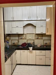 Kitchen Image of 1200 Sq.ft 2 BHK Builder Floor for rent in Vaishali Ghaziabad for Rs. 25000