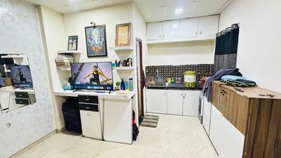 Kitchen Image of 600 Sq.ft 1 RK Builder Floor for rent in Indra Puri Colony Indore for Rs. 8000