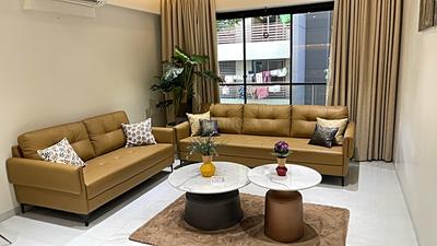 Living Room Image of 2070 Sq.ft 3 BHK Apartment / Flat for sale in Aakar Heights, Palanpur Surat for Rs. 7900000