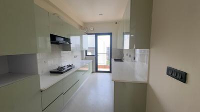 Kitchen Image of 1600 Sq.ft 3 BHK Builder Floor for rent in DLF Garden City Plots, Sector 92 Gurgaon for Rs. 38000