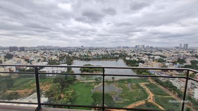 Balcony Image of 3700 Sq.ft 4 BHK Apartment / Flat for rent in RMZ Latitude, Byatarayanapura Bengaluru for Rs. 200000