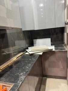 Kitchen Image of 300 Sq.ft 1 RK Apartment / Flat for rent in Paschim Vihar New Delhi for Rs. 15000