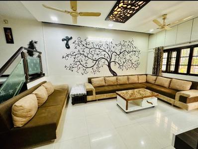 Living Room Image of 2250 Sq.ft 3 BHK Independent House for sale in Bopal Ahmedabad for Rs. 22100000