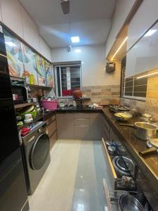 Kitchen Image of 900 Sq.ft 2 BHK Apartment / Flat for sale in Sheth Montana, Mulund West Mumbai for Rs. 23500000