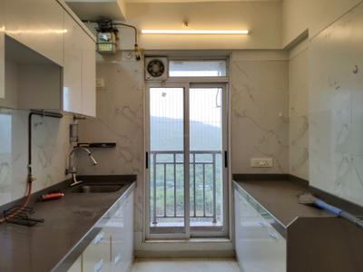 Kitchen Image of 600 Sq.ft 1 BHK Apartment / Flat for sale in DSS Mahavir Kalpavruksha Oak Tulip Alcacia Almond, Kasarvadavali Thane for Rs. 5900000