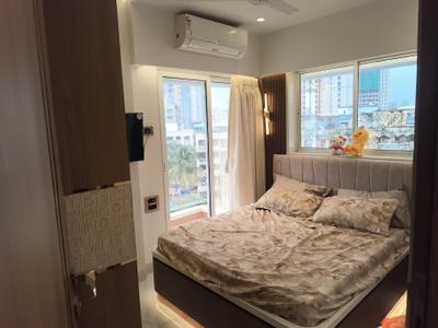 Bedroom Image of 670 Sq.ft 1.5 BHK Apartment / Flat for sale in Ssvarna Skypark Residences, Goregaon East Mumbai for Rs. 15000000