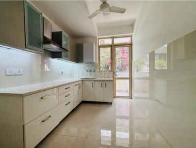 Kitchen Image of 2700 Sq.ft 3 BHK Builder Floor for rent in Unitech Nirvana Country, Sector 50 Gurgaon for Rs. 55000