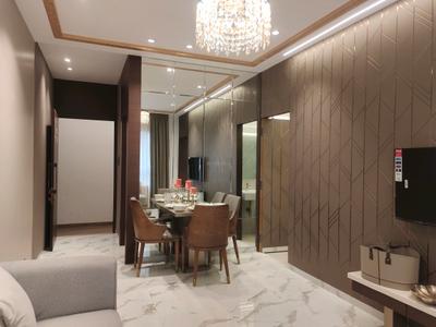 Living Room Image of 500 Sq.ft 1 BHK Apartment / Flat for sale in Emerald Dotom Isle, Kandivali West Mumbai for Rs. 8400000