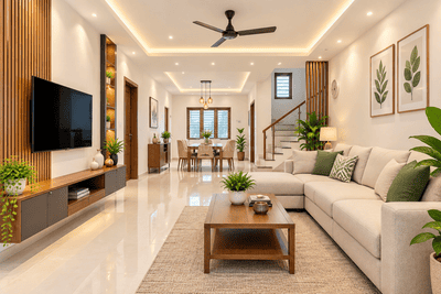 Image of 1601 Sq.ft 3 BHK Independent House for sale in Kovai Pudur, Coimbatore for Rs. 9500000
