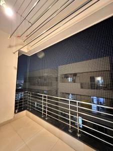 Balcony Image of 835 Sq.ft 1 BHK Apartment / Flat for rent in Gachibowli Hyderabad for Rs. 25800