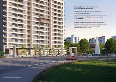 Image of 1031 Sq.ft 2 BHK Apartment / Flat for sale in Metro Signature Park, Moshi, Pune for Rs. 6682800