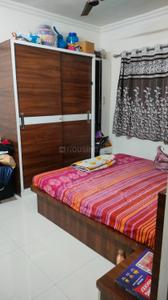 Bedroom Image of 683 Sq.ft 2 BHK Apartment / Flat for rent in Palaash 24 , Moshi Pune for Rs. 17000