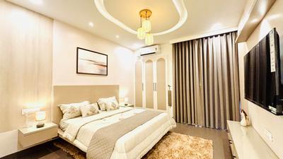 Bedroom Image of 1805 Sq.ft 3 BHK Apartment / Flat for sale in Peer Muchalla Zirakpur for Rs. 12090000