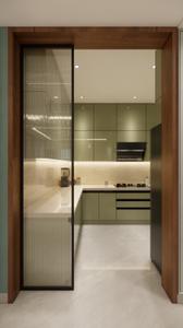 Kitchen Image of 2340 Sq.ft 4 BHK Apartment / Flat for sale in Addela Palm Resort, Raj Nagar Extension Ghaziabad for Rs. 23000000