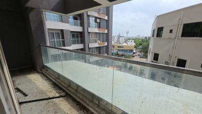 Balcony Image of 1050 Sq.ft 3 BHK Apartment / Flat for sale in Jainam Sky Memories, Manjalpur Vadodara for Rs. 6500000