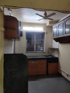 Kitchen Image of 390 Sq.ft 1 BHK Apartment / Flat for rent in Airoli Navi Mumbai for Rs. 33000