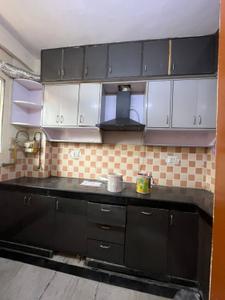 Kitchen Image of 850 Sq.ft 2 BHK Independent House for rent in Vaishali Ghaziabad for Rs. 23000