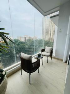 Balcony Image of 950 Sq.ft 2 BHK Apartment / Flat for sale in Thane West Thane for Rs. 20000000