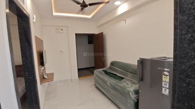 Living Room Image of 800 Sq.ft 1 BHK Apartment / Flat for rent in Kondapur Hyderabad for Rs. 25000