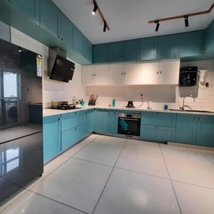Kitchen Image of 1600 Sq.ft 3 BHK Apartment / Flat for sale in Suguna Upper Crest, RR Nagar Bengaluru for Rs. 24000000