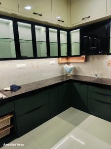 Kitchen Image of 1200 Sq.ft 3 BHK Apartment / Flat for rent in Godrej Nurture, Mamurdi Pune for Rs. 50000