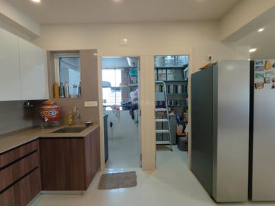 Kitchen Image of 2630 Sq.ft 4 BHK Apartment / Flat for sale in Shaligram Plush, Thaltej Ahmedabad for Rs. 35000000