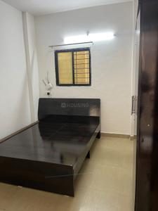 Bedroom Image of 350 Sq.ft 1 RK Independent House for rent in Kharadi Pune for Rs. 13000
