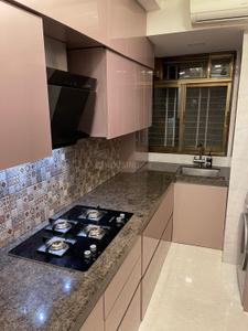 Kitchen Image of 990 Sq.ft 2 BHK Apartment / Flat for rent in Evershine Millennium Paradise, Kandivali East Mumbai for Rs. 55000