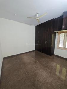 Bedroom Image of 900 Sq.ft 2 BHK Builder Floor for rent in Paschim Vishweshwaraiah Enclave, Jalahalli Bengaluru for Rs. 17000