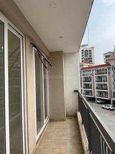 Balcony Image of 1650 Sq.ft 3 BHK Apartment / Flat for rent in Maxxus Elanza, PR7 Airport Road Zirakpur for Rs. 28000