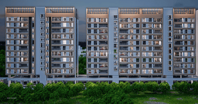Image of 1044 Sq.ft 2 BHK Apartment / Flat for sale in Navyam, Ravet, Pune for Rs. 5100000