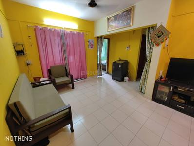 Living Room Image of 585 Sq.ft 1 BHK Apartment / Flat for sale in Krishna Residency, Pashan Pune for Rs. 5500000
