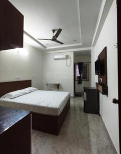 Bedroom Image of 500 Sq.ft 1 RK Apartment / Flat for rent in Madhapur Hyderabad for Rs. 20000
